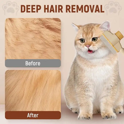 Self-Cleaning Pet Flea Comb Grooming Brush Washable Cat Hair Comb Knot Removal Floating Hair Cleaning Brushes