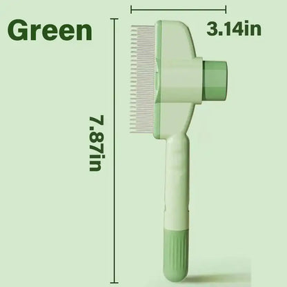 Self-Cleaning Pet Flea Comb Grooming Brush Washable Cat Hair Comb Knot Removal Floating Hair Cleaning Brushes